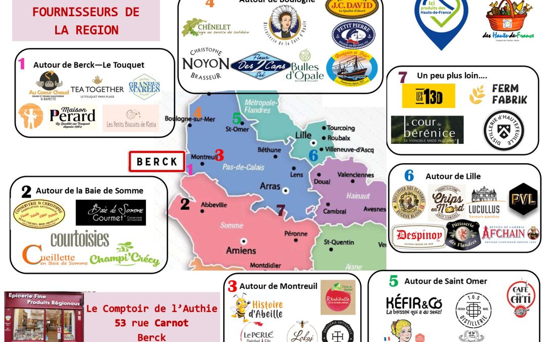 Les produits régionaux